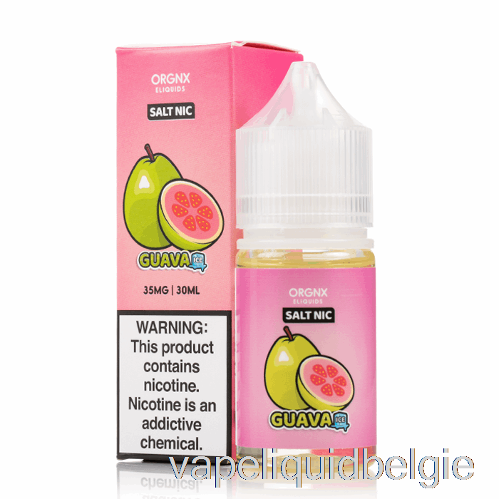 Vape België Guave Ijszouten - Orgnx E-vloeistof - 30ml 50mg